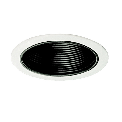 Royal Pacific Lighting Black Baffle 6-Inch Recessed Trim for Shallow Recessed Housings 8504BK