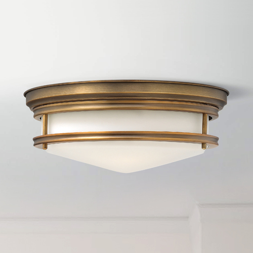 Hinkley Hadley 14-Inch Brushed Bronze Flush Mount by Hinkley Lighting 3301BR