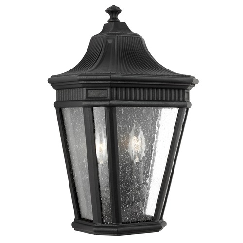 Generation Lighting Cotswold Lane Black Outdoor Wall Light by Generation Lighting OL5423BK