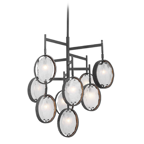 Kalizma Home Maxin Dark Hammered Bronze Chandelier by Uttermost Lighting
