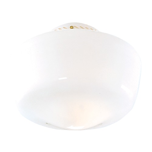 White Glass Shade for Hunter Light Kits by Hunter Fan Company
