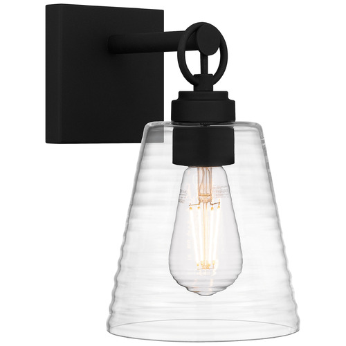 Quoizel Lighting Dacosta Earth Black Sconce