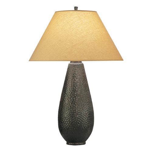 Beaux Arts Antique Rust Table Lamp by Robert Abbey