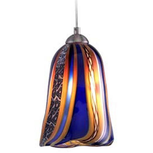 Oggetti Lighting Amore Satin Nickel Mini Pendant by Oggetti Lighting 18-L0156M