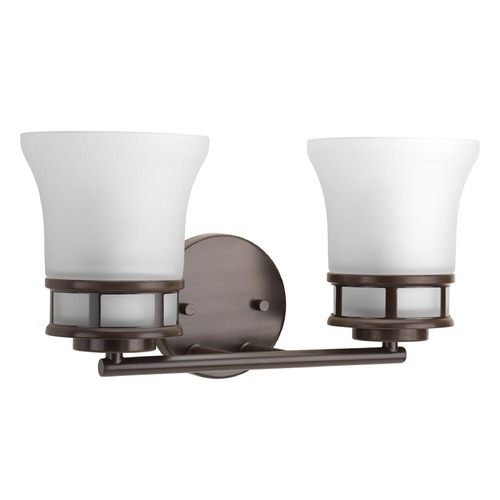 Progress Lighting Cascadia Bathroom Light in Bronze by Progress Lighting P2147-20