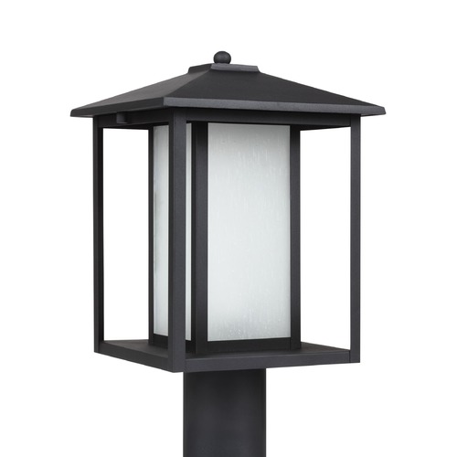 Hunnington Post Light Black by Generation Lighting