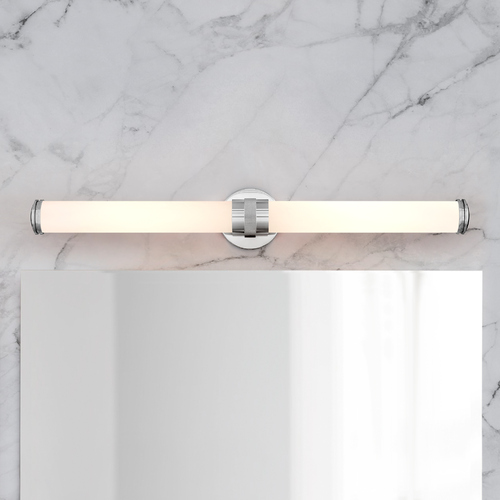 Remi 32.75-Inch Chrome LED Bathroom Light 3000K by Hinkley Lighting