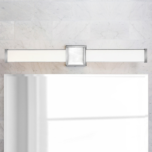 Pietra 24.75-Inch Chrome LED Bathroom Light 3000K by Hinkley Lighting