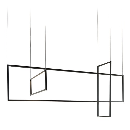 Arkell Black LED Pendant by Kuzco Lighting