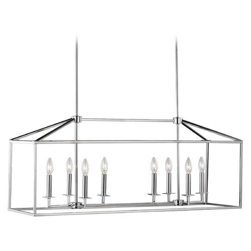 Perryton Chrome Island Light by Generation Lighting