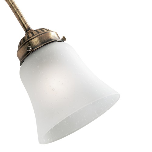 Frosted Seeded 2.25-Inch Fan Glass 4-Pack by Hunter Fan Company