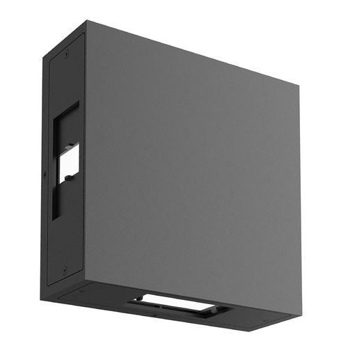 Kuzco Lighting Canyon 6.75-Inch Square 4-Way LED Outdoor Wall Light in Black by Kuzco Lighting EW38807-BK