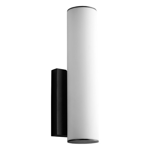 Fugit 12-Inch LED Wall Sconce in Black by Oxygen Lighting