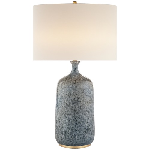 Visual Comfort Signature Collection Aerin Culloden Table Lamp in Blue Lagoon by Visual Comfort Signature ARN3608BLLL