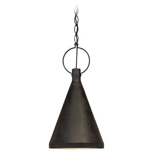 Visual Comfort Suzanne Kasler Limoges Tall Pendant in Natural Rust by Visual Comfort SK5361NRAI