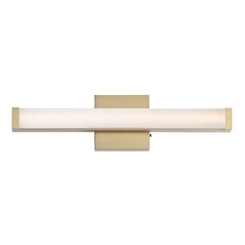 Maxim Lighting Spec 5cct Natural Aged Brass LED Vertical Bathroom Light