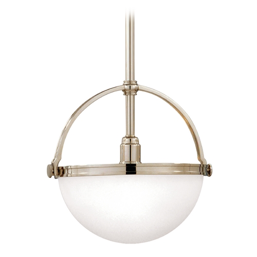 Hudson Valley Lighting Stratford Pendant in Polished Nickel by Hudson Valley Lighting 3311-PN