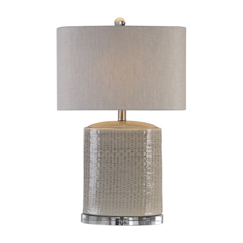 Modica Taupe Ceramic Lamp by Uttermost Lighting