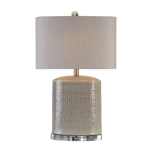 Uttermost Lighting Uttermost Modica Taupe Ceramic Lamp 27231-1