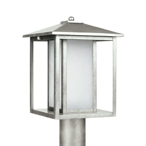 Hunnington Post Light in Pewter by Generation Lighting