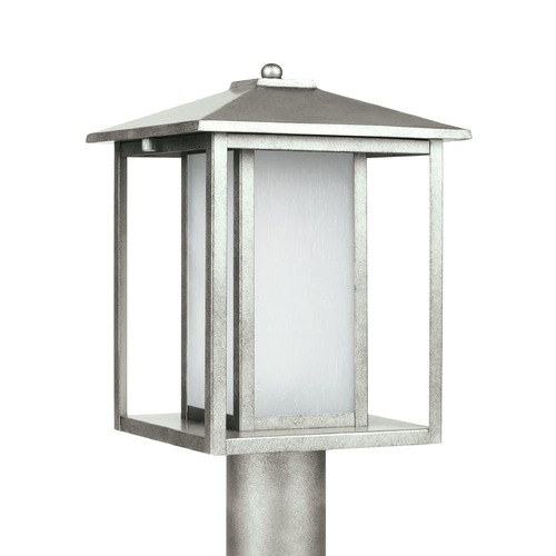 Generation Lighting Hunnington Post Light in Pewter by Generation Lighting 89129-57