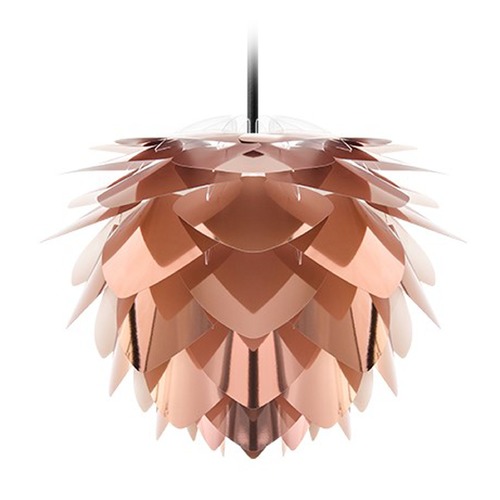 UMAGE UMAGE Black Plug-In Swag Pendant Light with Abstract Shade 2031_4010