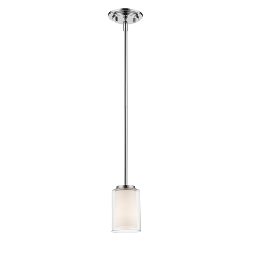 Willow Chrome Mini Pendant by Z-Lite