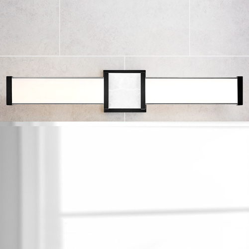 Pietra 30.75-Inch Black LED Bathroom Light 3000K by Hinkley Lighting