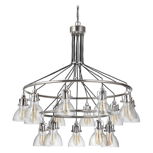State House Polished Nickel Chandelier by Craftmade Lighting