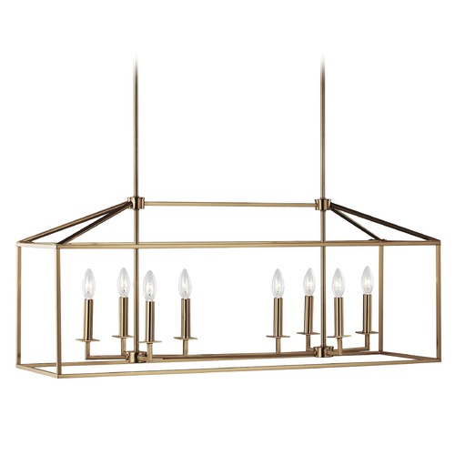 Perryton Satin Brass Island Light by Generation Lighting