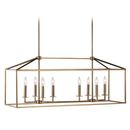 Generation Lighting Perryton Satin Brass Island Light by Generation Lighting 6615008-848