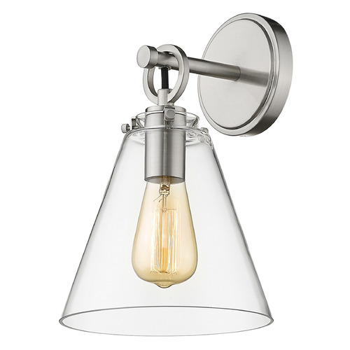 Harper Brushed Nickel Sconce by Z-Lite