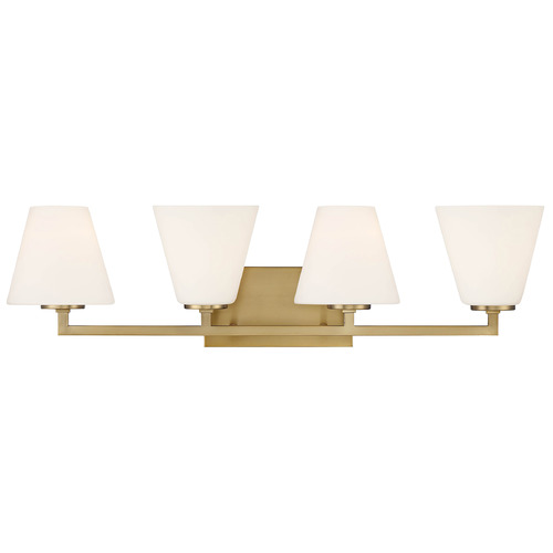 Designers Fountain Palmyra Brushed Gold Bathroom Light