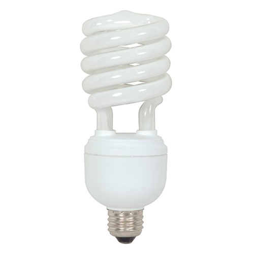40W Hi-Pro Spiral Medium Base Compact Fluorescent Bulb 4100K 277V by Satco Lighting