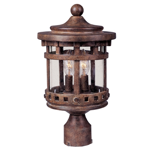 Santa Barbara DC Sienna Post Light by Maxim Lighting