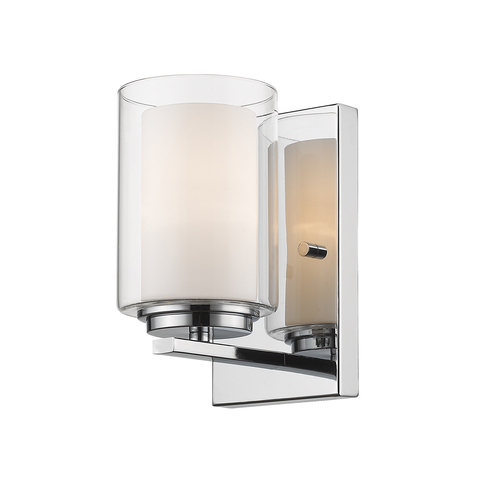 Willow Chrome Sconce by Z-Lite