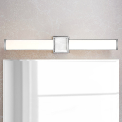Hinkley Pietra 30.75-Inch Chrome LED Bathroom Light 3000K by Hinkley Lighting 51583CM