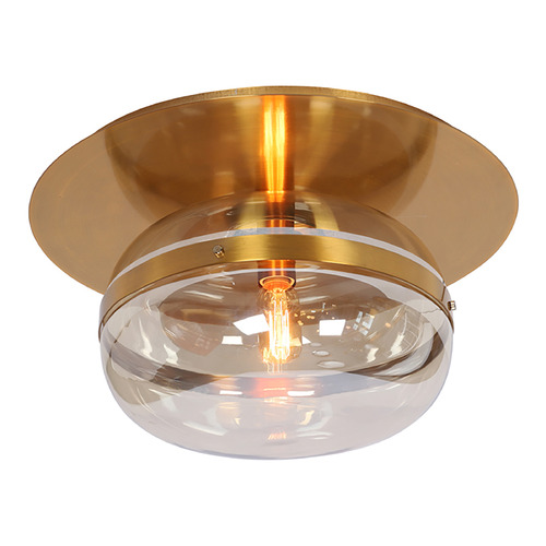 Nottingham Antique Brass Flush Mount by Eurofase Lighting
