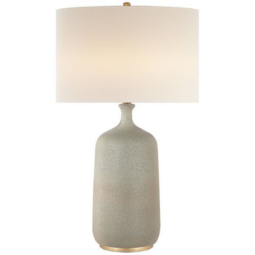 Visual Comfort Signature Collection Aerin Culloden Table Lamp in Volcanic Ivory by Visual Comfort Signature ARN3608VIL