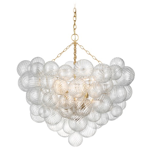 Julie Neill Talia Grande Chandelier in Gild by Visual Comfort Signature