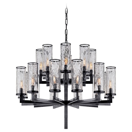 Visual Comfort Signature Collection Kelly Wearstler Liaison Chandelier in Bronze by Visual Comfort Signature KW5201BZCRG