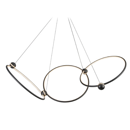 Kuzco Lighting Isho Black LED Chandelier