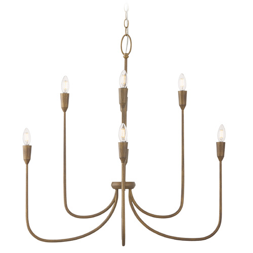 Capital Lighting Marley Chandelier in Mystic Bronze by Capital Lighting 456881MZ