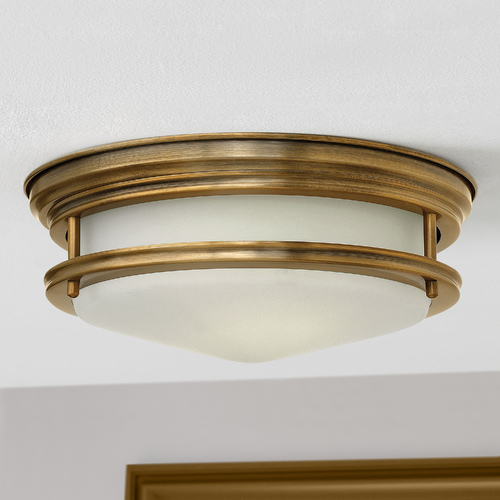 Hadley 12-Inch Flush Mount in Brushed Bronze by Hinkley Lighting