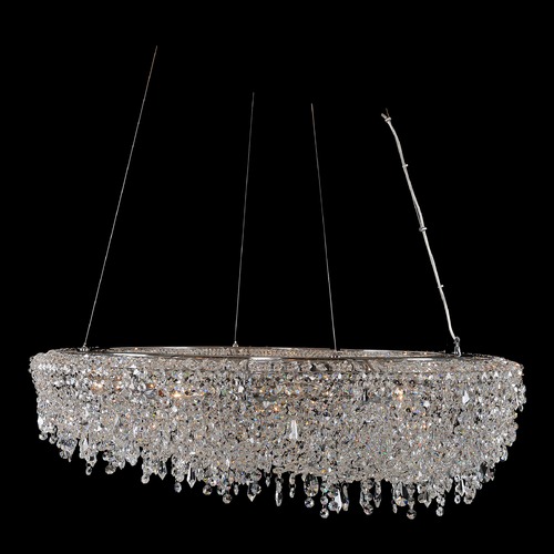 Allegri Crystal Voltare Chrome Pendant Light