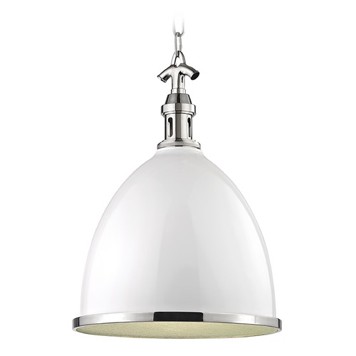 Hudson Valley Lighting Viceroy Polished Nickel Pendant by Hudson Valley Lighting 7718-WPN