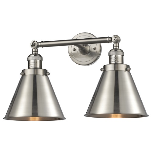 Appalachian Brushed Satin Nickel Bathroom Light by Innovations Lighting