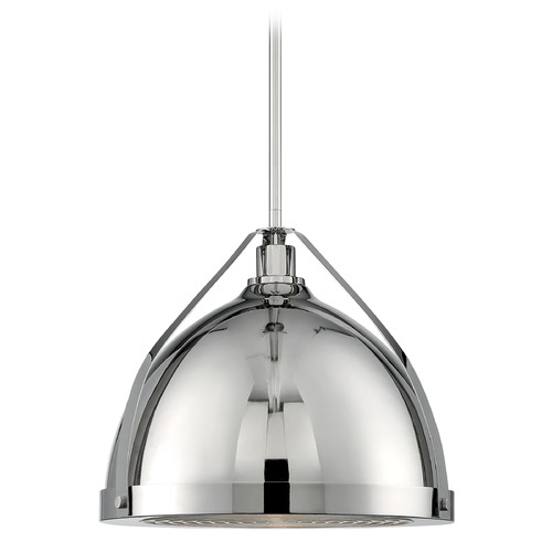 Satco Lighting Barbett Polished Nickel Pendant by Satco Lighting 60/7213