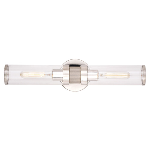 Vaxcel Lighting Levitt Polished Nickel Vertical Bathroom Light