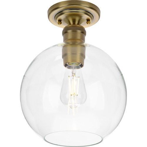 Hansford Flush Mount in Vintage Brass by Progress Lighting